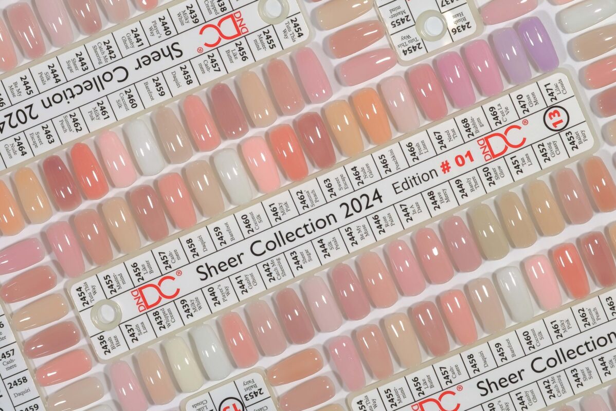 DC13 Sheer Collection 2024 - Angelina Nail Supply NYC