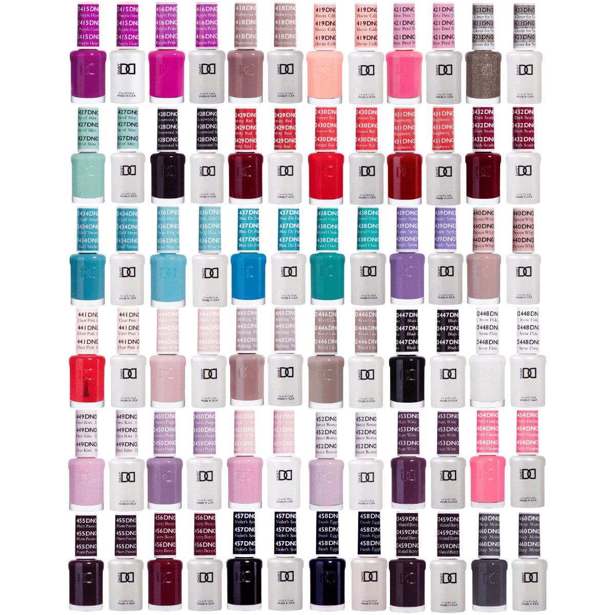 DND1 Collection Full Set #415 - #455 - Angelina Nail Supply NYC