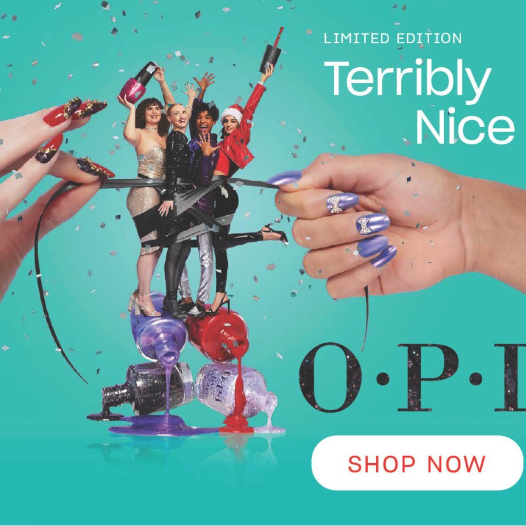 OPI Holiday 2023 Terribly Nice Collection - Angelina Nail Supply NYC