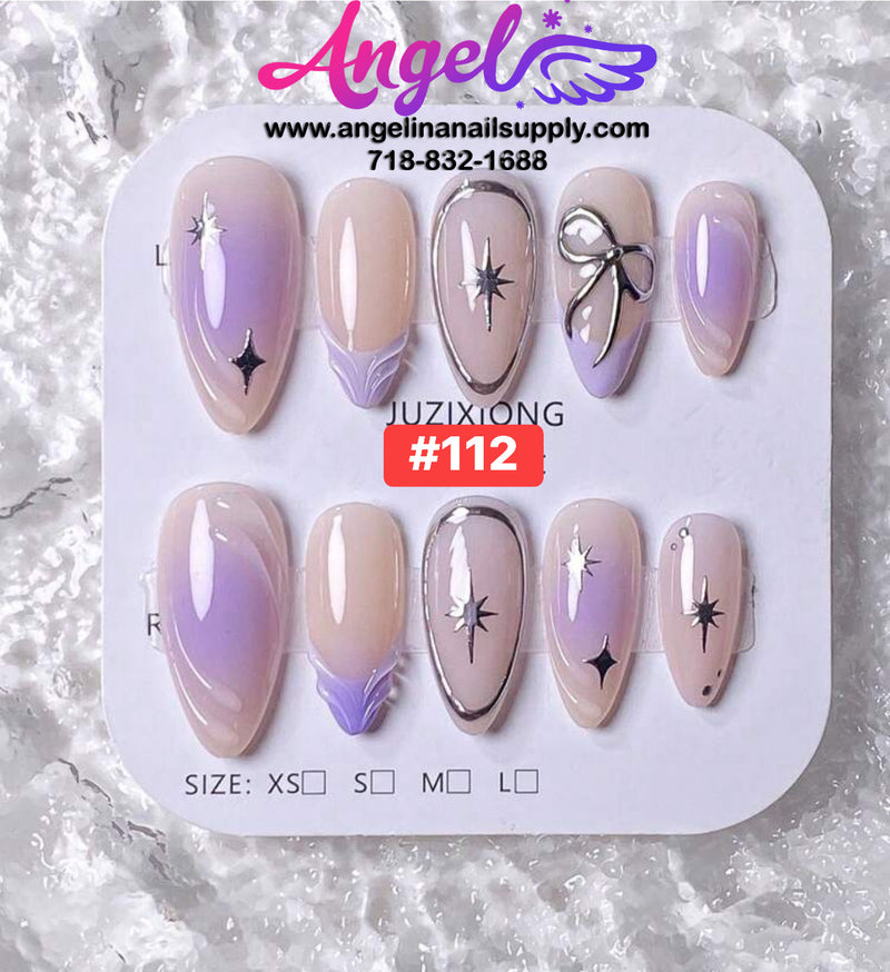 Angelina Handmade Custom Press-On | #090-#119