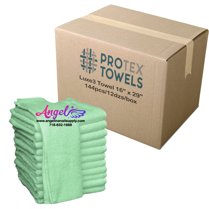 ProTex Luxe3 Towel 16" x 29" - Jade Green (Box of 144)