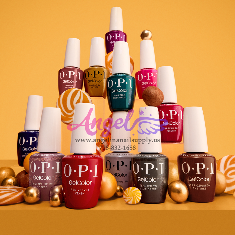 OPI Gel Color - Good Enough To Treat Collection 12 Colors Only| Holiday 2025