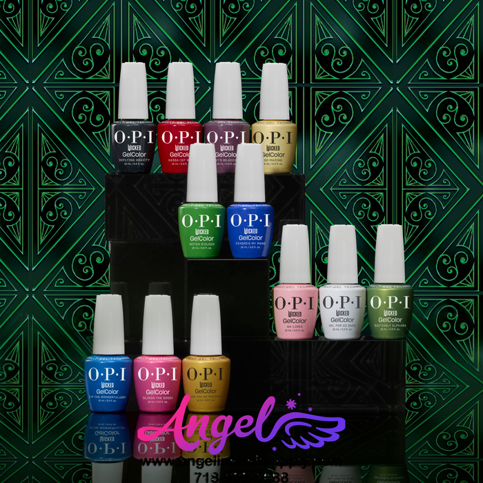 OPI Gel Color - Wicked Collection 12 Colors Only| Holiday 2024