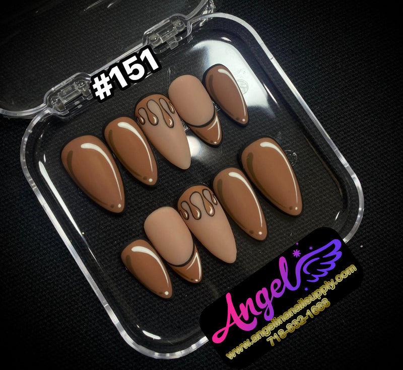 Angelina Handmade Custom Press-On | #150-#179