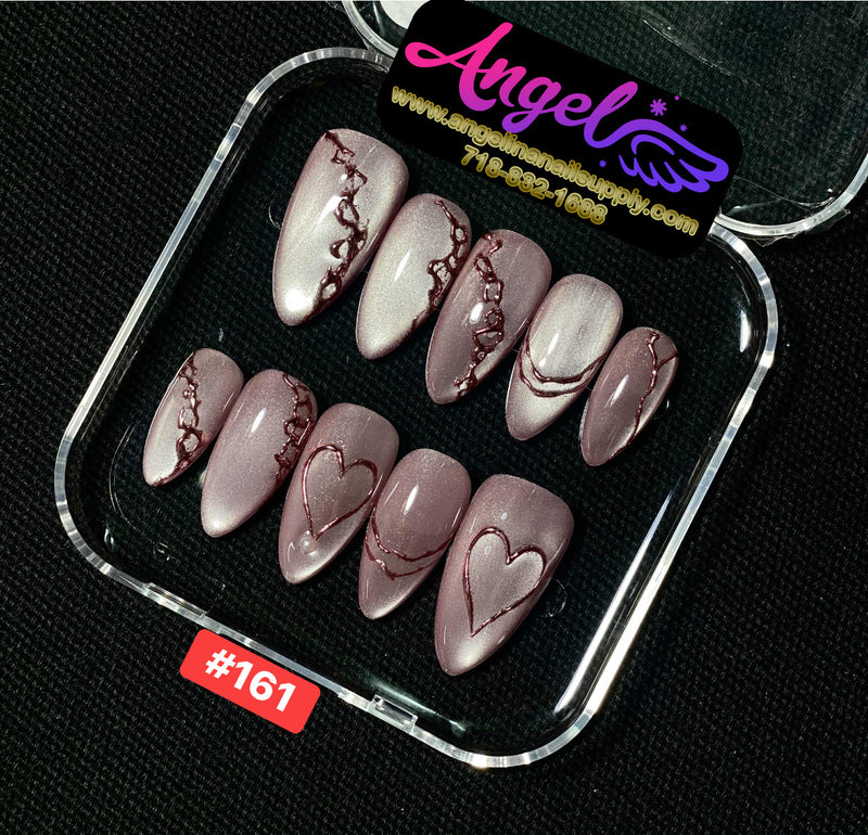 Angelina Handmade Custom Press-On | #150-#179