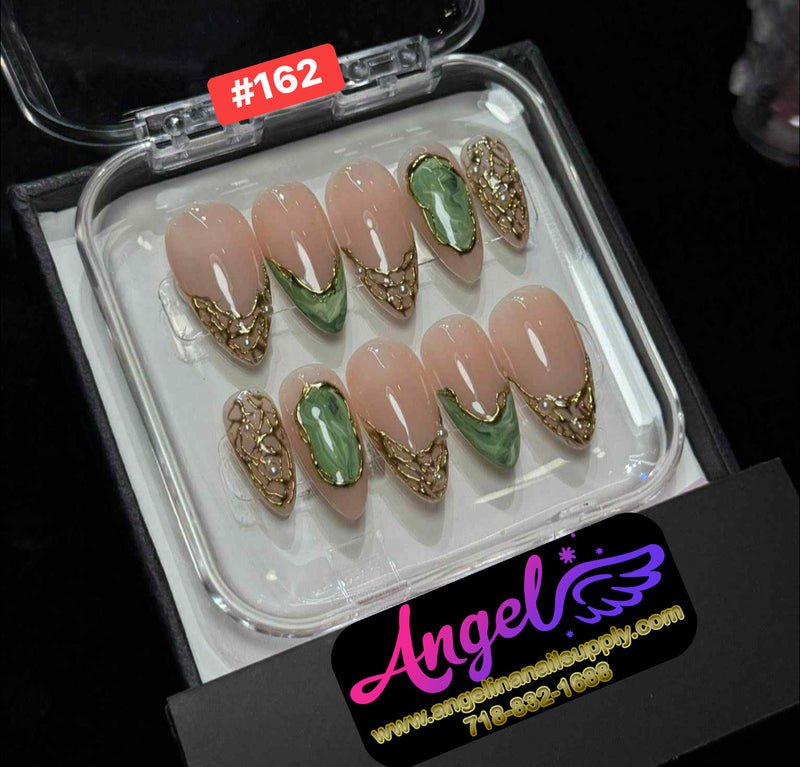 Angelina Handmade Custom Press-On | #150-#179