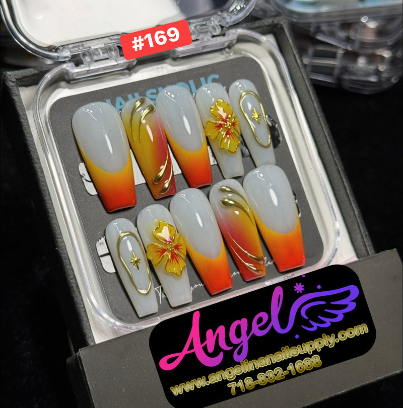 Angelina Handmade Custom Press-On | #150-#179