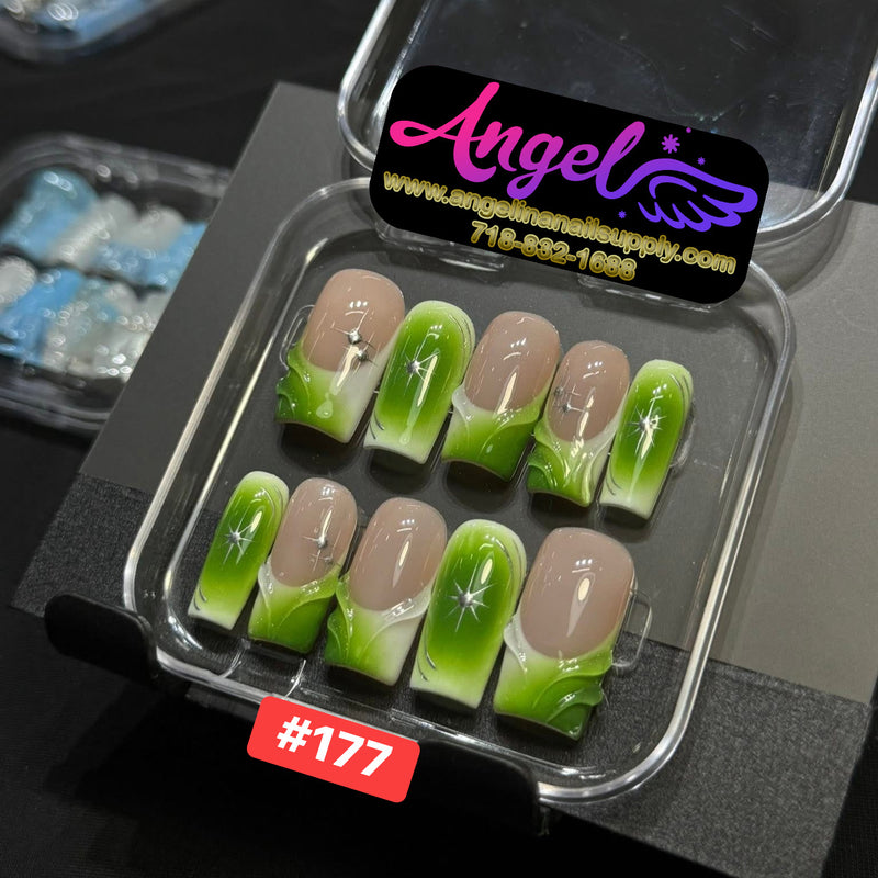 Angelina Handmade Custom Press-On | #150-#179