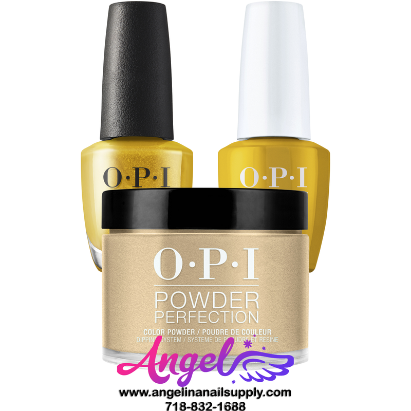 OPI 3in1 combo DP-GC-NL F022 Starstruck Gold