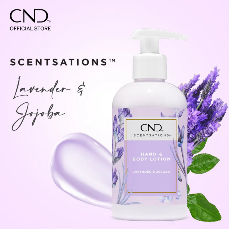 Sữa dưỡng thể CND Scentsations - Hoa oải hương &amp; Jojoba 