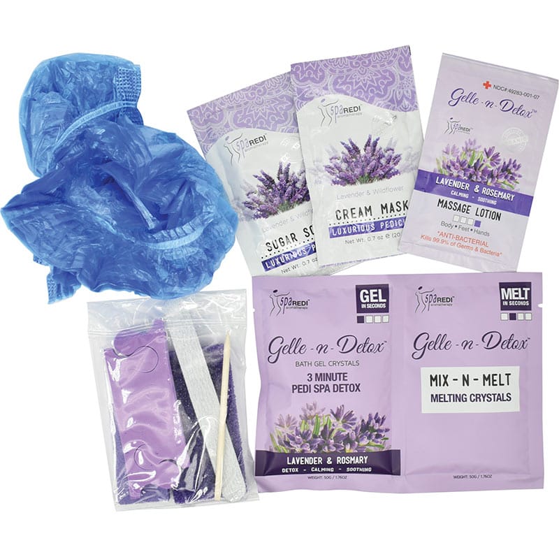 Gelle-n-Detox 10-in-1 pedicure kit