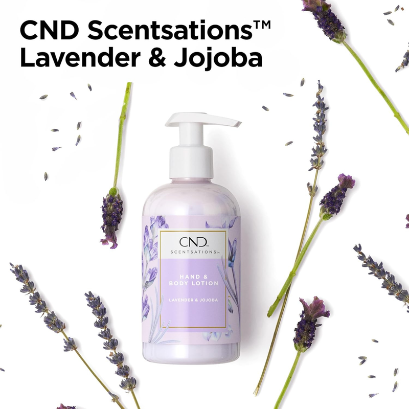 Sữa dưỡng thể CND Scentsations - Hoa oải hương &amp; Jojoba 