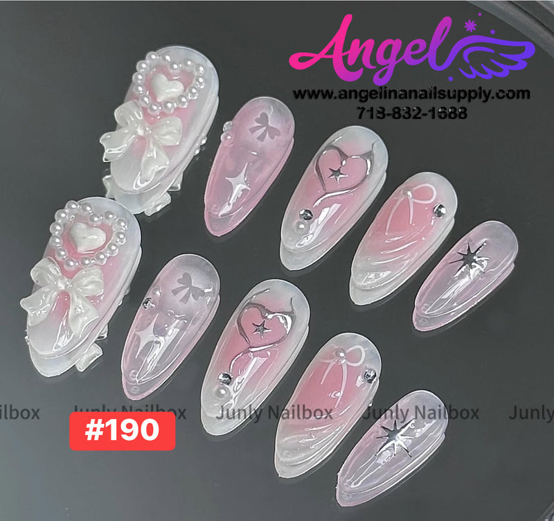 Angelina Handmade Custom Press-On | #180-#209