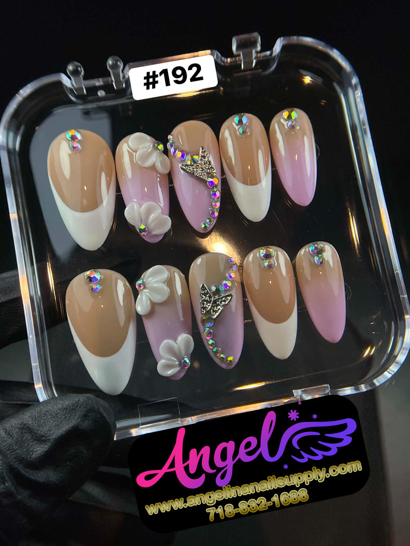 Angelina Handmade Custom Press-On | #180-#209