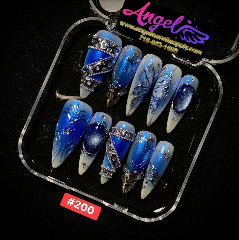 Angelina Handmade Custom Press-On | #180-#209