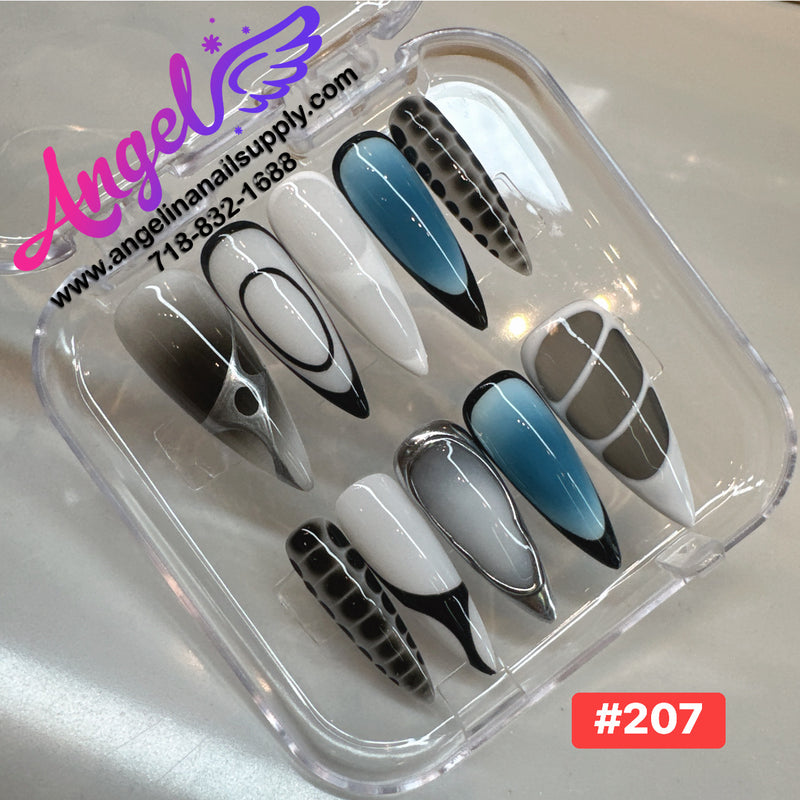 Angelina Handmade Custom Press-On | #180-#209