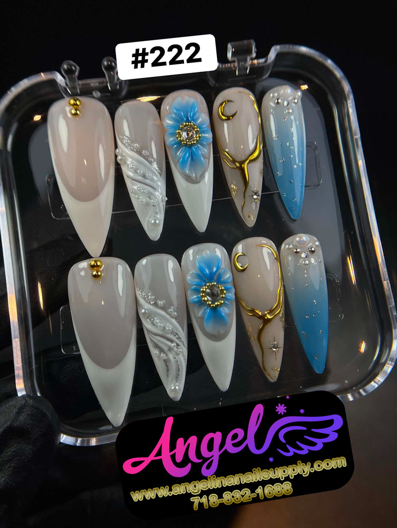 Angelina Handmade Custom Press-On | #210-#239