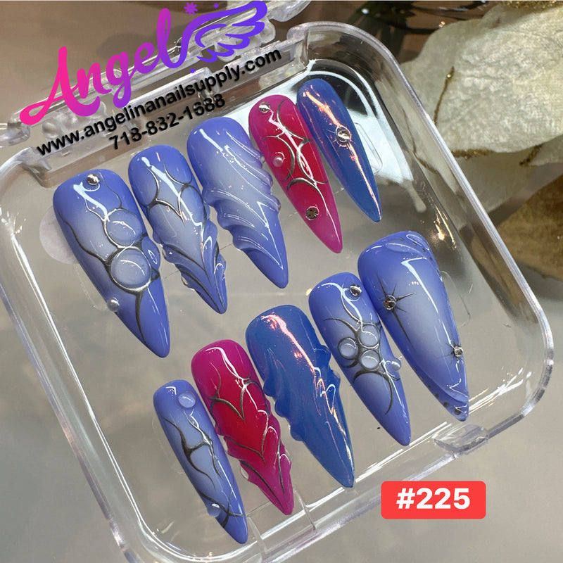 Angelina Handmade Custom Press-On | #210-#239