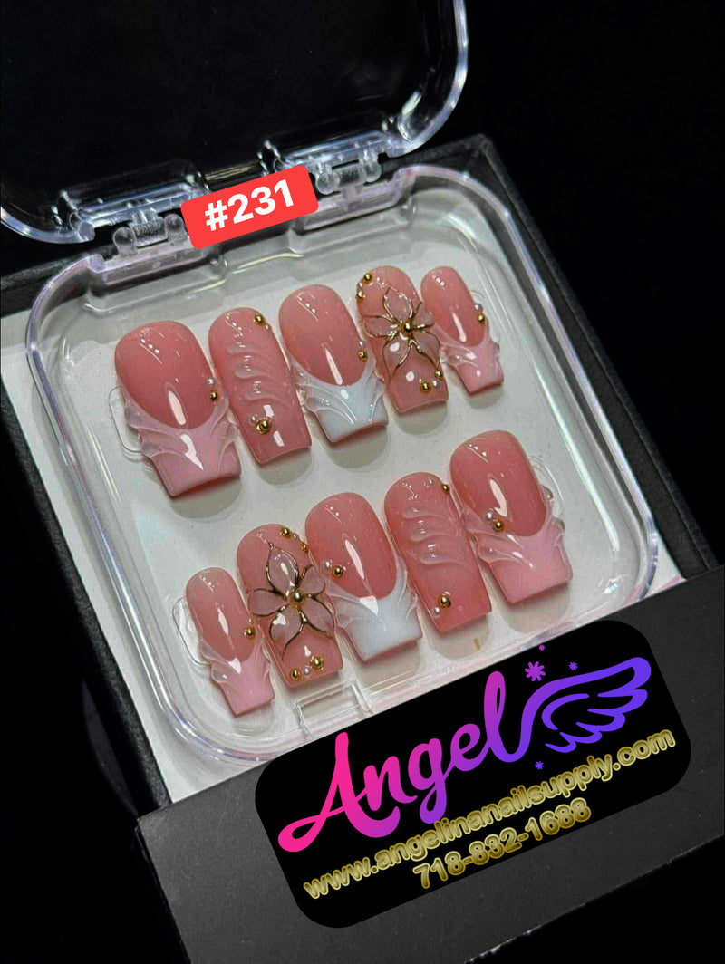 Angelina Handmade Custom Press-On | #210-#239