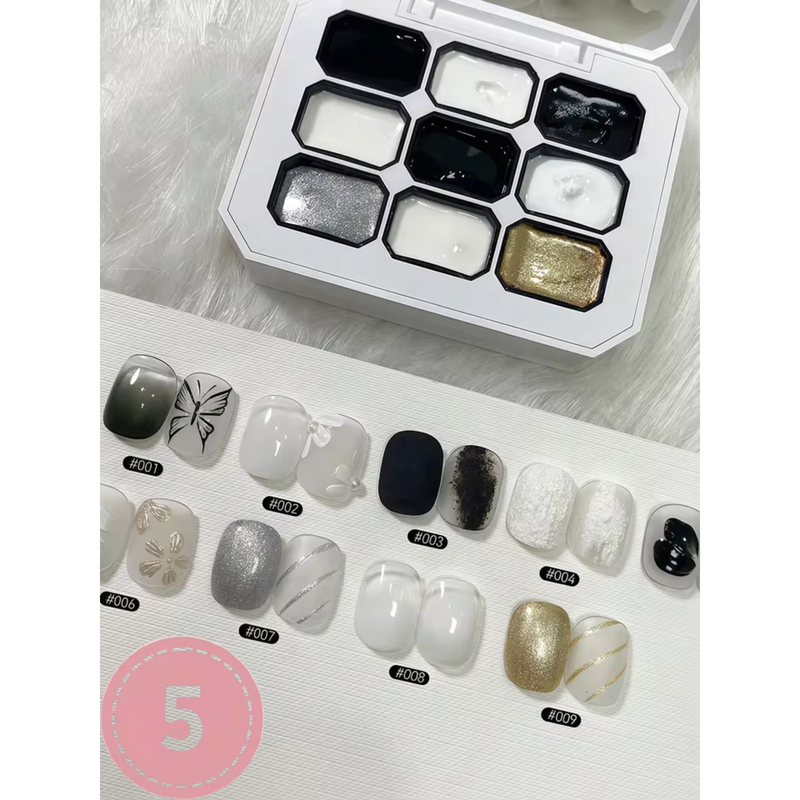 Cream Painting Gel Palette