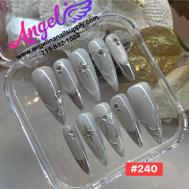 Angelina Handmade Custom Press-On | #240-#269