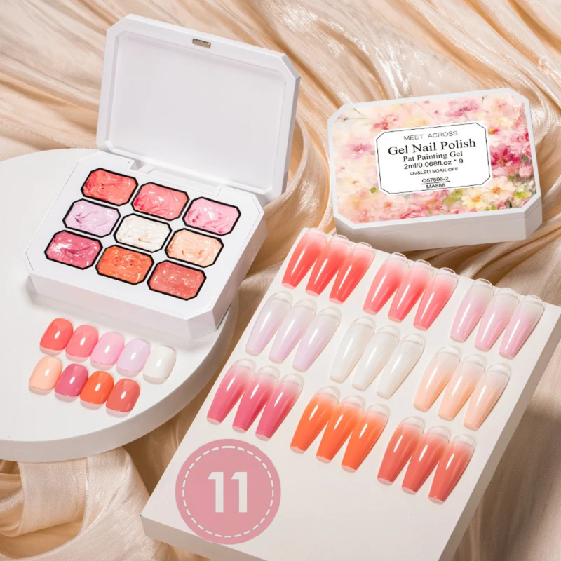 Cream Painting Gel Palette