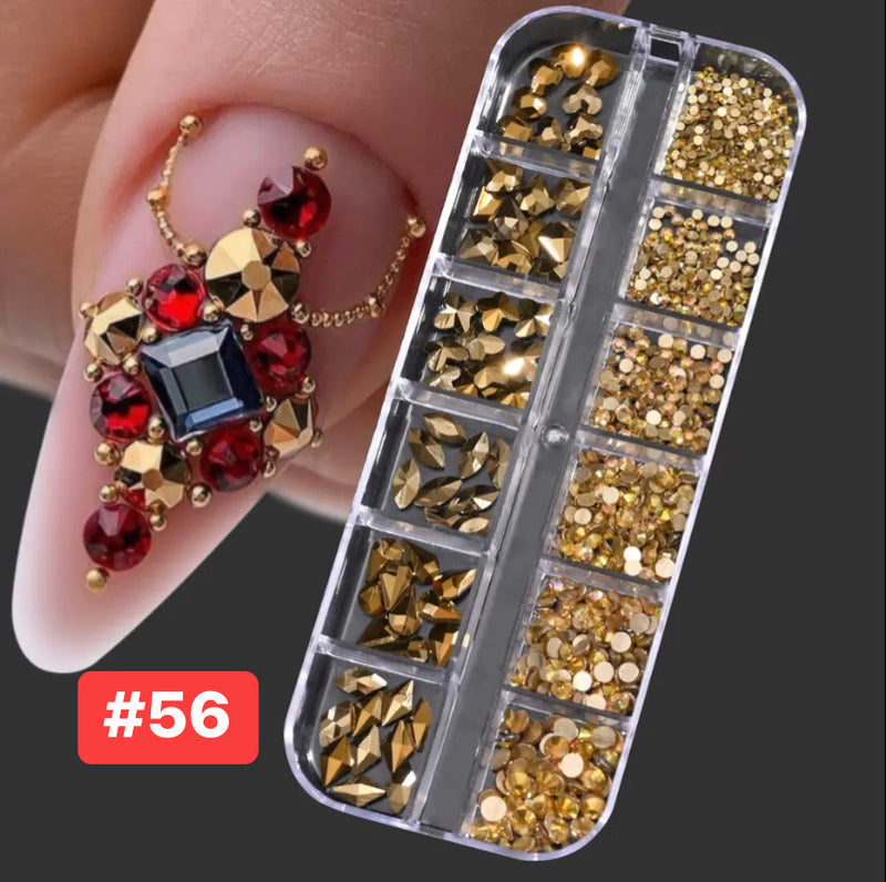 Nhũ móng tay - Hộp thiết kế