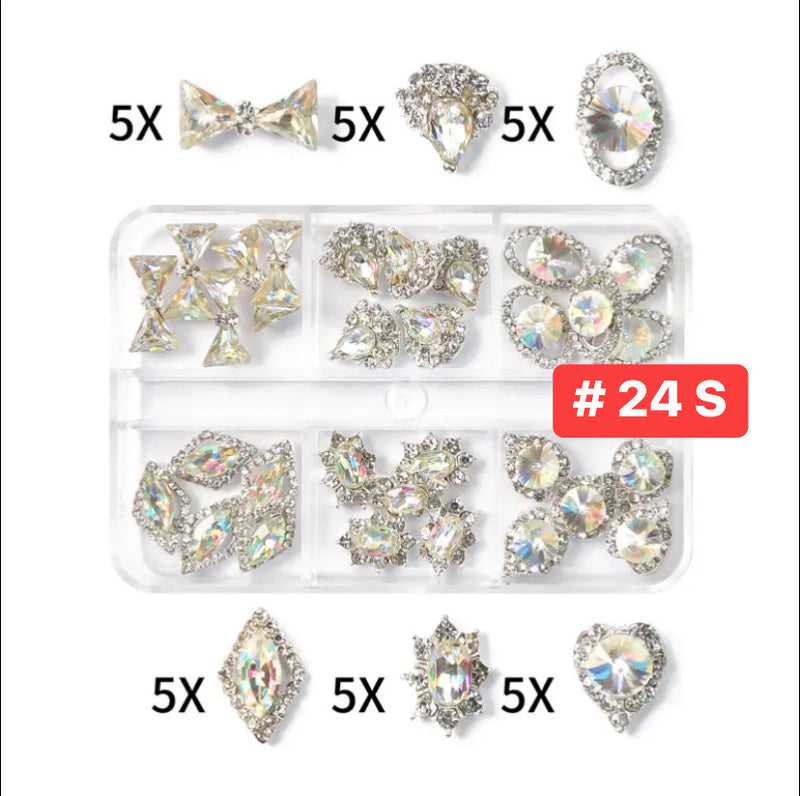 Nhũ móng tay - Hộp thiết kế