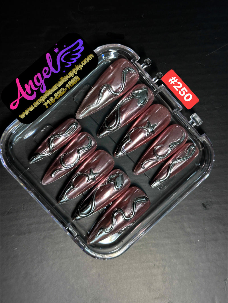 Angelina Handmade Custom Press-On | #240-#269