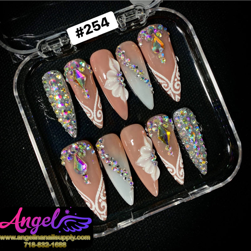 Angelina Handmade Custom Press-On | #240-#269