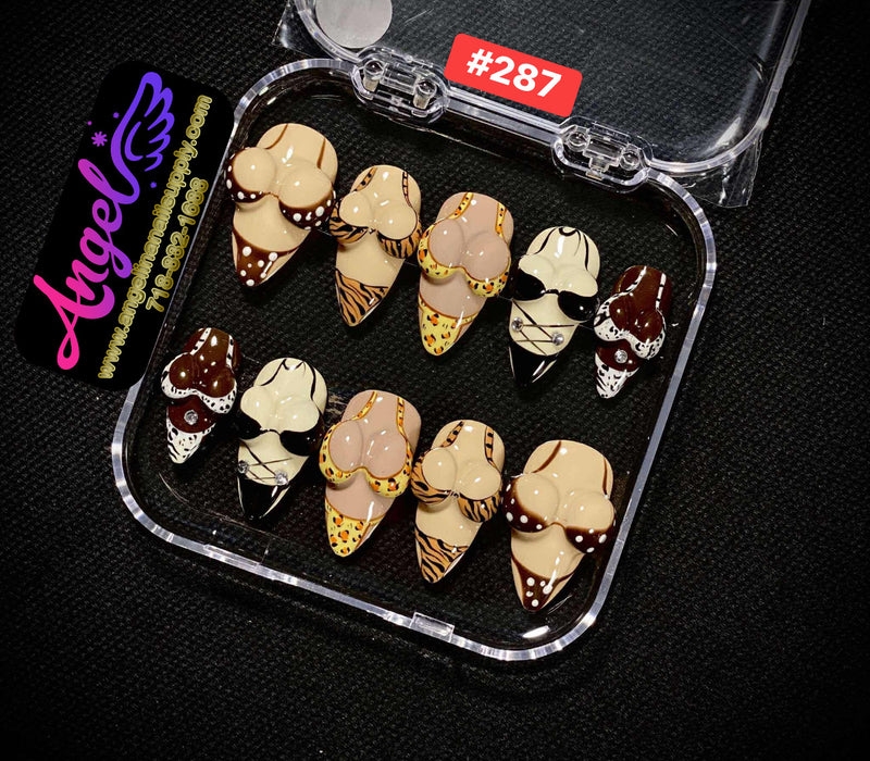 Angelina Handmade Custom Press-On | #270-#299