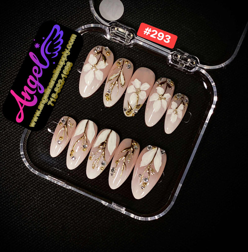 Angelina Handmade Custom Press-On | #270-#299