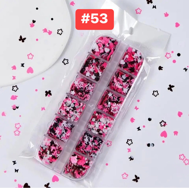 Nhũ móng tay - Hộp thiết kế