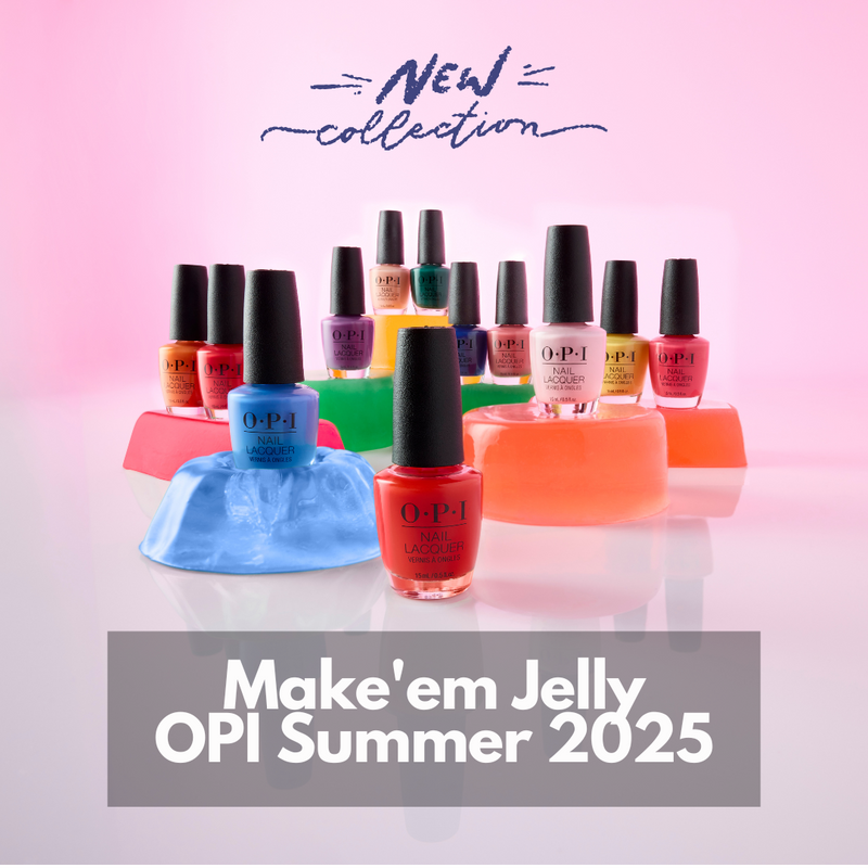 OPI Nail Lacquer - Make'em Jelly Collection 12 Colors | Summer 2025
