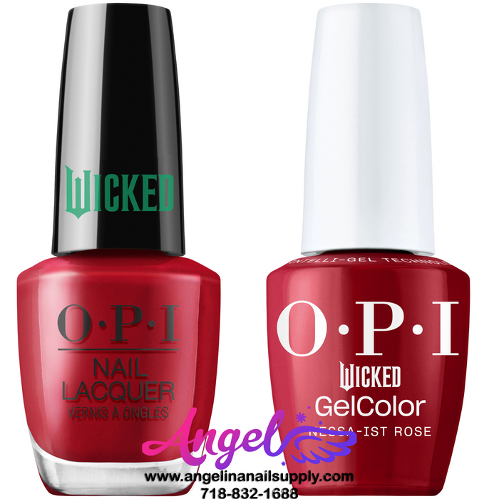 OPI Gel Color - Wicked Collection 12 Colors & 1 Base Gel 1 Top Gel| Holiday 2024