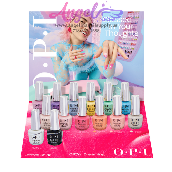 OPI Infinite Shine - OPI'm Dreaming Collection 12 Colors & 1 Base Coat 1 Top Coat| Spring 2025