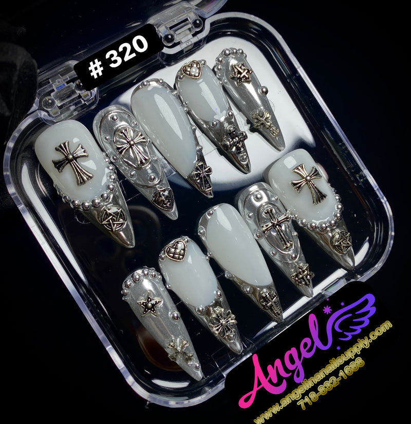 Angelina Handmade Custom Press-On | #300-#329