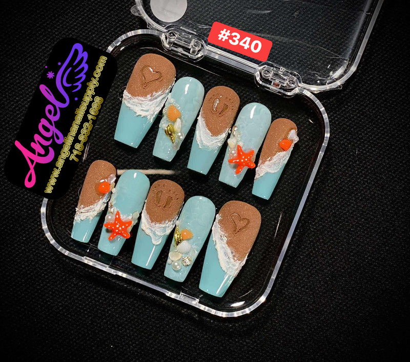 Angelina Handmade Custom Press-On | #330-#359