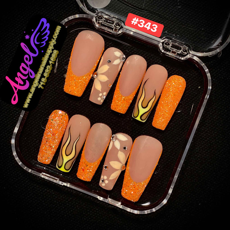 Angelina Handmade Custom Press-On | #330-#359