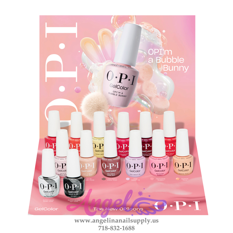 OPI Gel Color – The New OPIcons Collection 12 Colors + Base Gel & Top Gel | Spring 2026