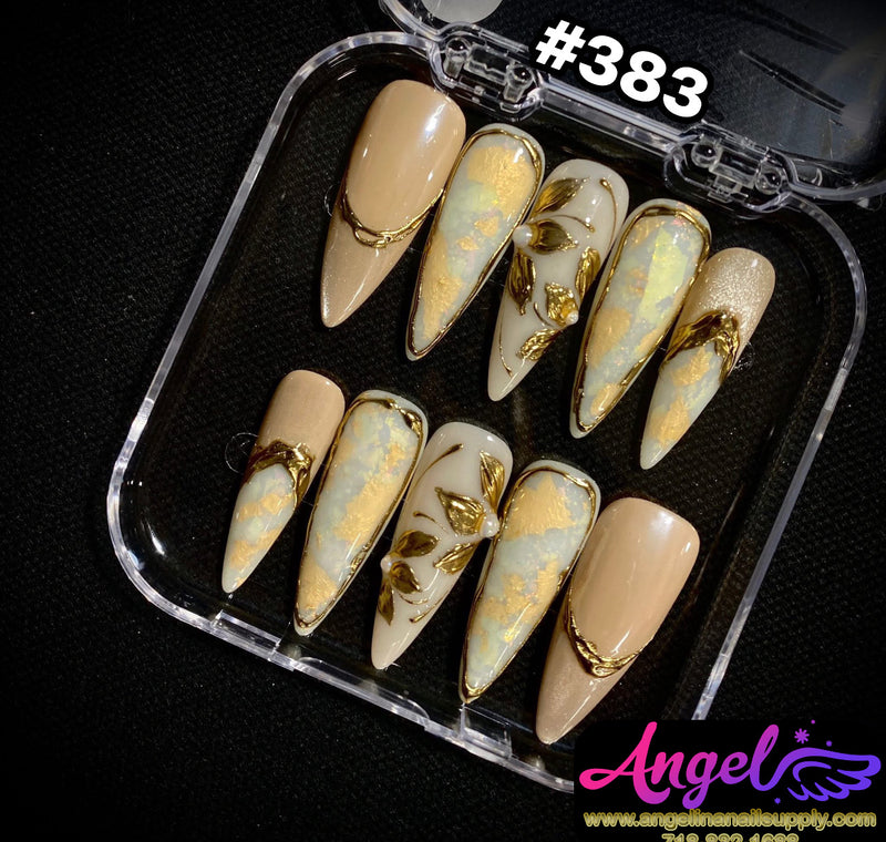 Angelina Handmade Custom Press-On | #360-#389