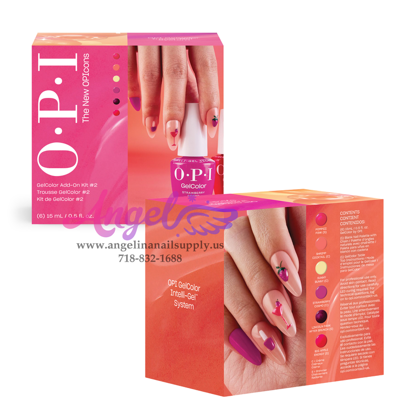 OPI Gel Color - The New OPIcons Collection 6 Colors #2| Spring 2026