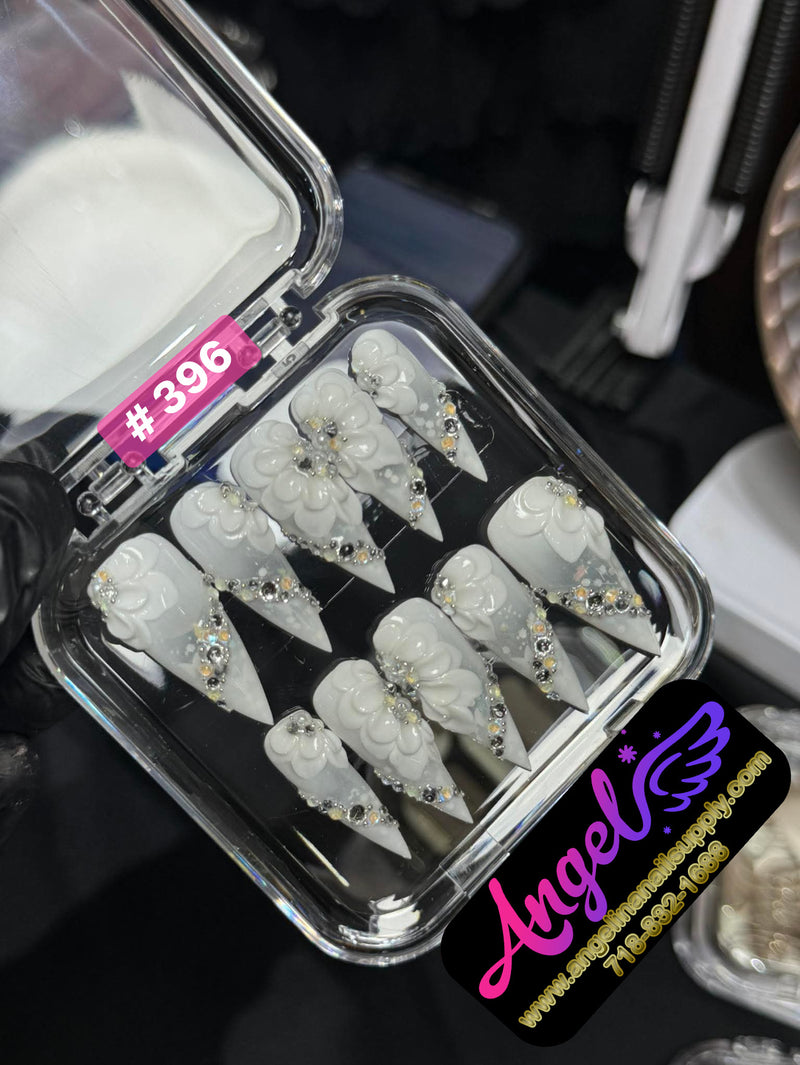 Angelina Handmade Custom Press-On | #390-#419