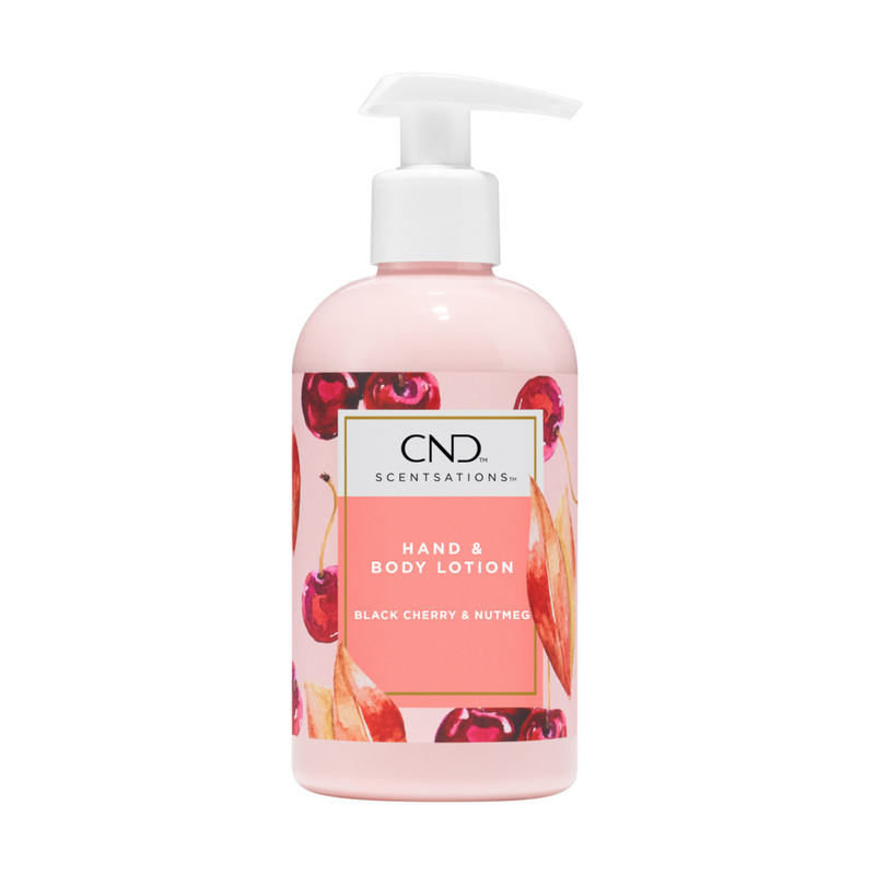 Sữa dưỡng thể CND Scentsations - Anh đào đen &amp; Nhục đậu khấu 