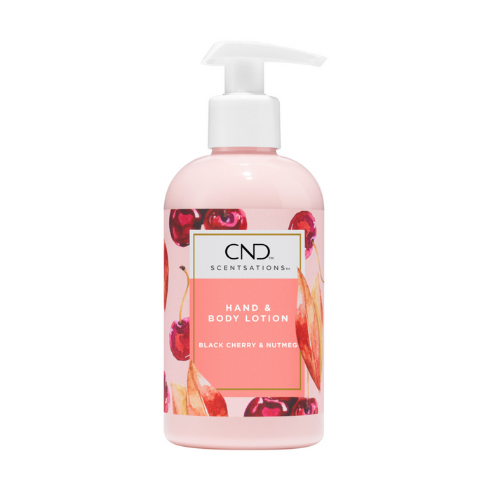 CND Scentsations Lotion - Black Cherry & Nutmeg