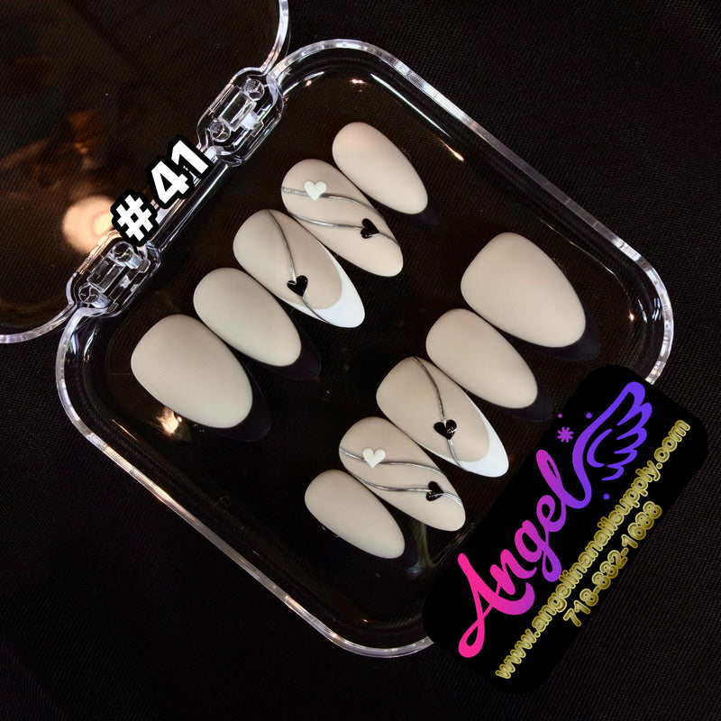 Angelina Handmade Custom Press-On | #030-#059