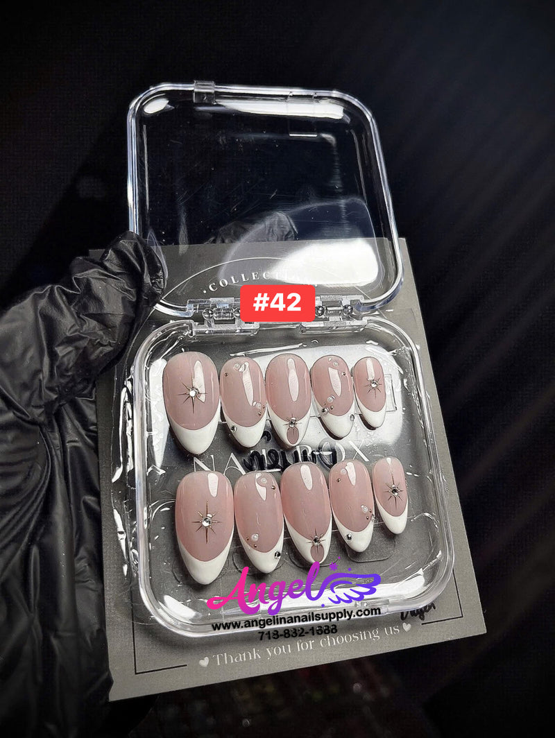 Angelina Handmade Custom Press-On | #030-#059