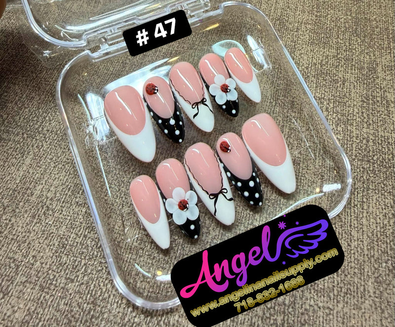 Angelina Handmade Custom Press-On | #030-#059