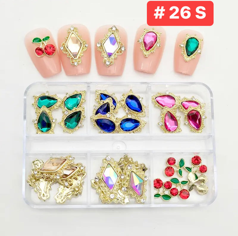 Nhũ móng tay - Hộp thiết kế