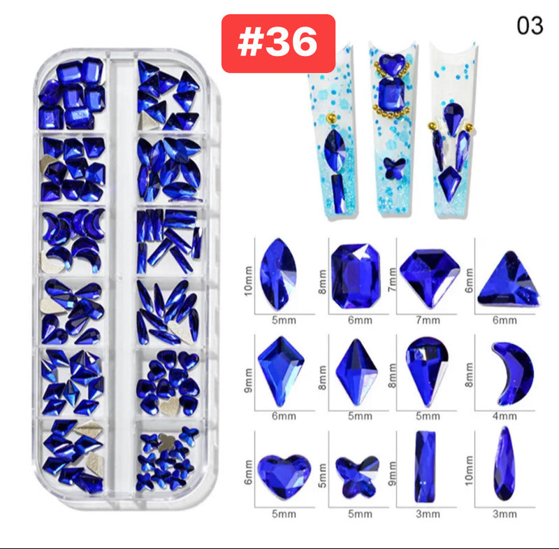 Nhũ móng tay - Hộp thiết kế